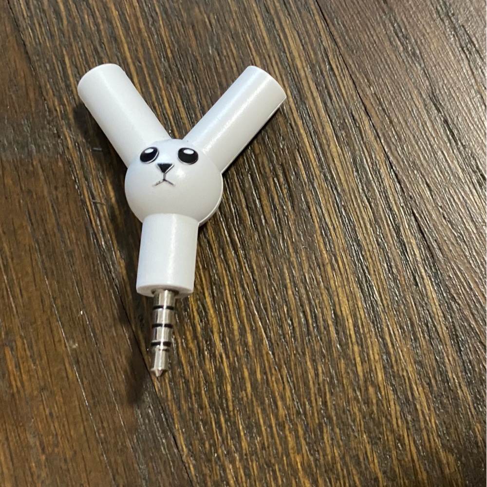 New Two-way bunny 🐰 audio splitter